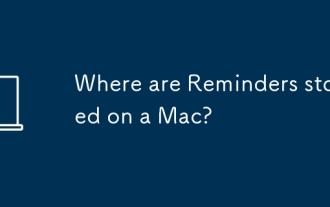 Où sont stockés des rappels sur un Mac?