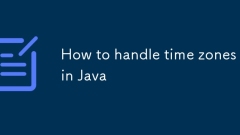 How to handle time zones in Java
