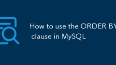 Comment utiliser la clause Order Order by dans MySQL