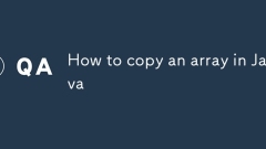 How to copy an array in Java