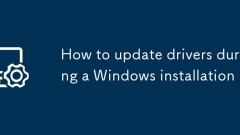 Cara mengemas kini pemacu semasa pemasangan Windows