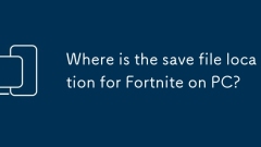 Di manakah lokasi simpan fail untuk Fortnite di PC?