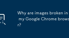 Why are images broken in my Google Chrome browser?