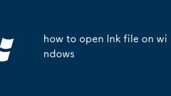 how to open Ink file on windows