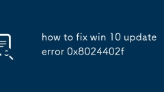 how to fix win 10 update error 0x8024402f