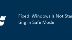 Fixed: Windows Is Not Starting in Safe Mode