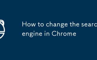 How to change the search engine in Chrome