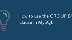 Comment utiliser la clause Group By dans MySQL
