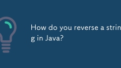 How do you reverse a string in Java?