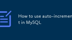 Comment utiliser l'auto-imprécision dans MySQL