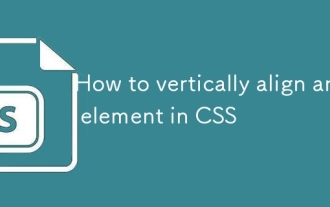 Comment aligner verticalement un élément dans CSS