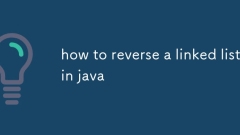 how to reverse a linked list in java