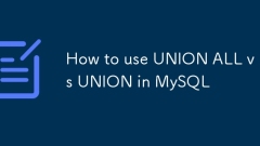 Comment utiliser Union All vs Union dans MySQL