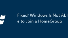 Fixed: Windows Is Not Able to Join a HomeGroup
