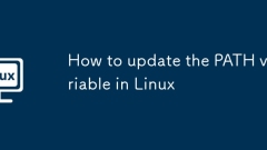 How to update the PATH variable in Linux