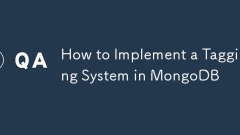 How to Implement a Tagging System in MongoDB