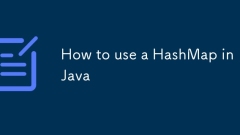 How to use a HashMap in Java