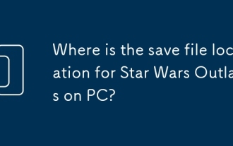 Où est l'emplacement de fichier de sauvegarde pour Star Wars Outlaws sur PC?
