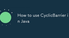How to use CyclicBarrier in Java