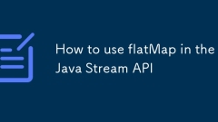 How to use flatMap in the Java Stream API