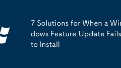 7 Solutions for When a Windows Feature Update Fails to Install