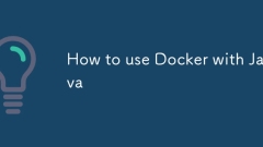 How to use Docker with Java