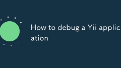How to debug a Yii application