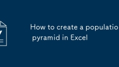 Comment créer une pyramide de population dans Excel