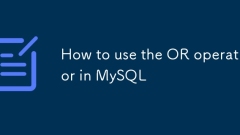 Comment utiliser l'opérateur ou dans MySQL