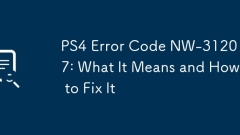 PS4 Error Code NW-31201-7: What It Means and How to Fix It