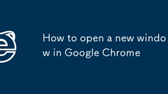 Cara Membuka Tetingkap Baru di Google Chrome