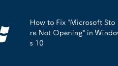 Windows 10?? 'Microsoft Store Opening'? ??? ??