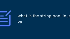 what is the string pool in java