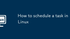 So planen Sie eine Aufgabe unter Linux