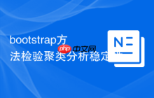 bootstrap方法檢驗(yàn)聚類分析穩(wěn)定性