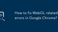 Chrome?? WebGL ?? ??? ???? ??? ??????