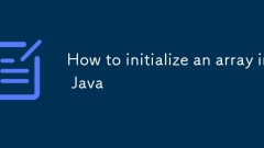 Cara memulakan array di java