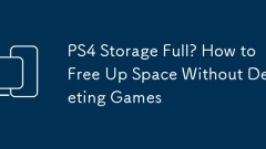 PS4 Storage Full? How to Free Up Space Without Deleting Games