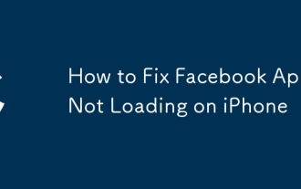 Cara Memperbaiki Aplikasi Facebook Tidak Dimuatkan di iPhone