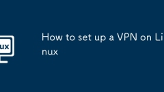 How to set up a VPN on Linux