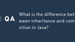 What is the difference between inheritance and composition in Java?