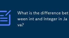 Apakah perbezaan antara int dan integer di Java?