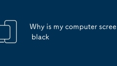 なぜ私のコンピューター画面が黒いのか