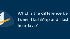 What is the difference between HashMap and Hashtable in Java?