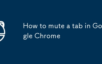 Comment éperser un onglet dans Google Chrome