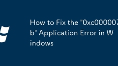 How to Fix the '0xc000007b' Application Error in Windows