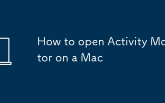 Cara membuka monitor aktiviti pada mac