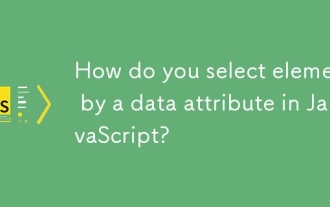 Comment sélectionnez-vous les éléments par un attribut de données dans JavaScript?