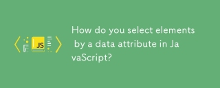 您如何通过JavaScript中的数据属性选择元素?