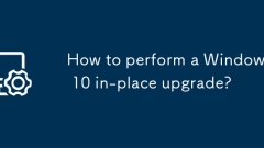 Bagaimana untuk melakukan peningkatan Windows 10 di tempat?